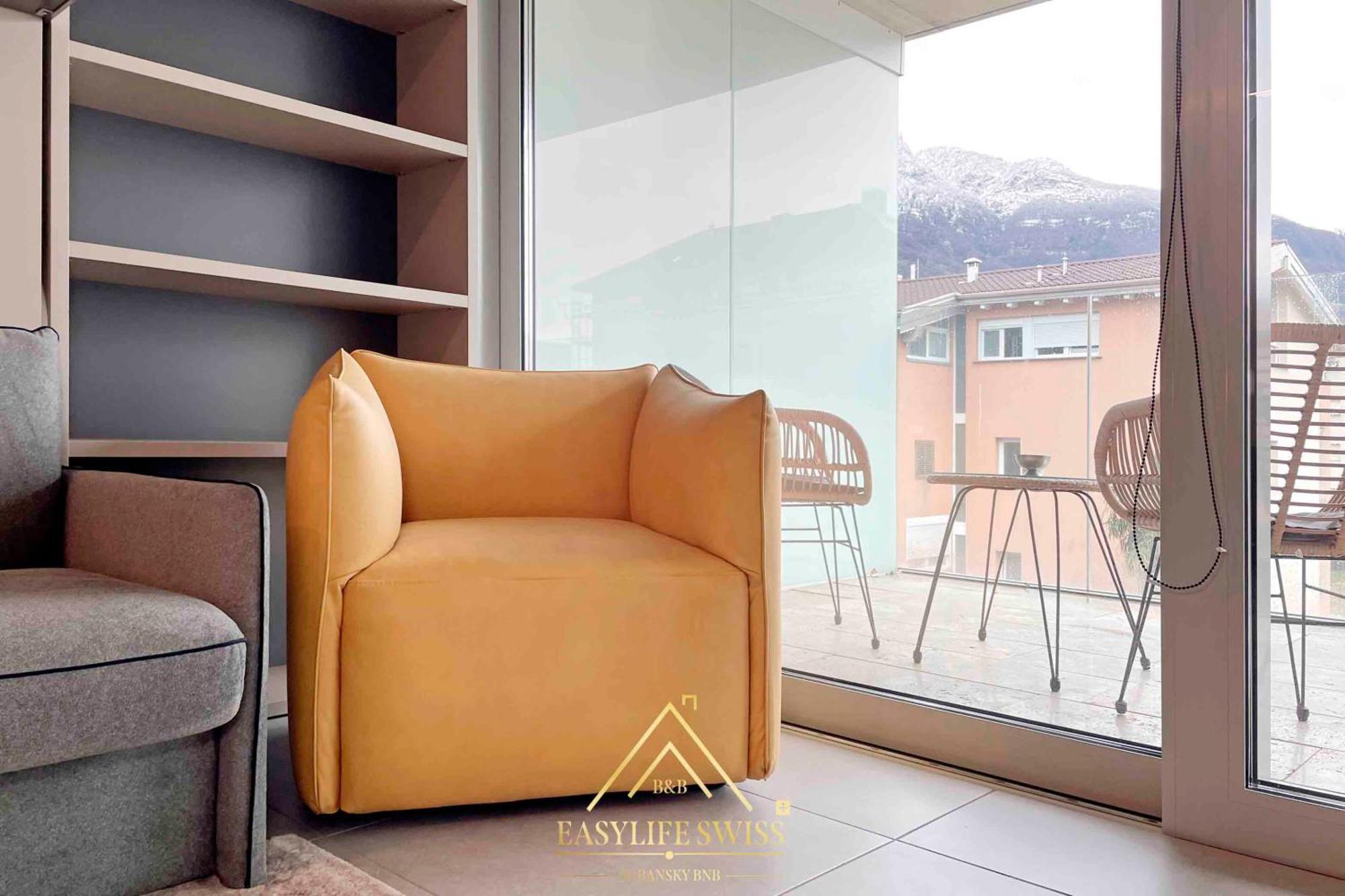Rame Loft Per 4 Persone A Bellinzona -By Easylife Swiss公寓 外观 照片